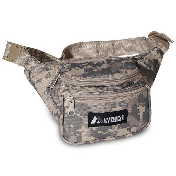 Perfectly Packed Everest  11.5 in. Wide Digital Camo Fanny Waist Pack PE1591830